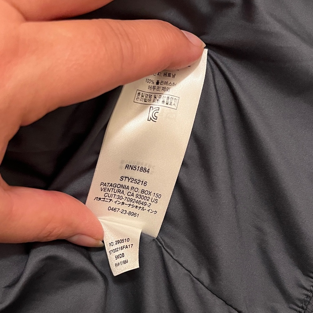 Patagonia Los Gatos dark grey vest women’s size medium - Picture 6 of 6